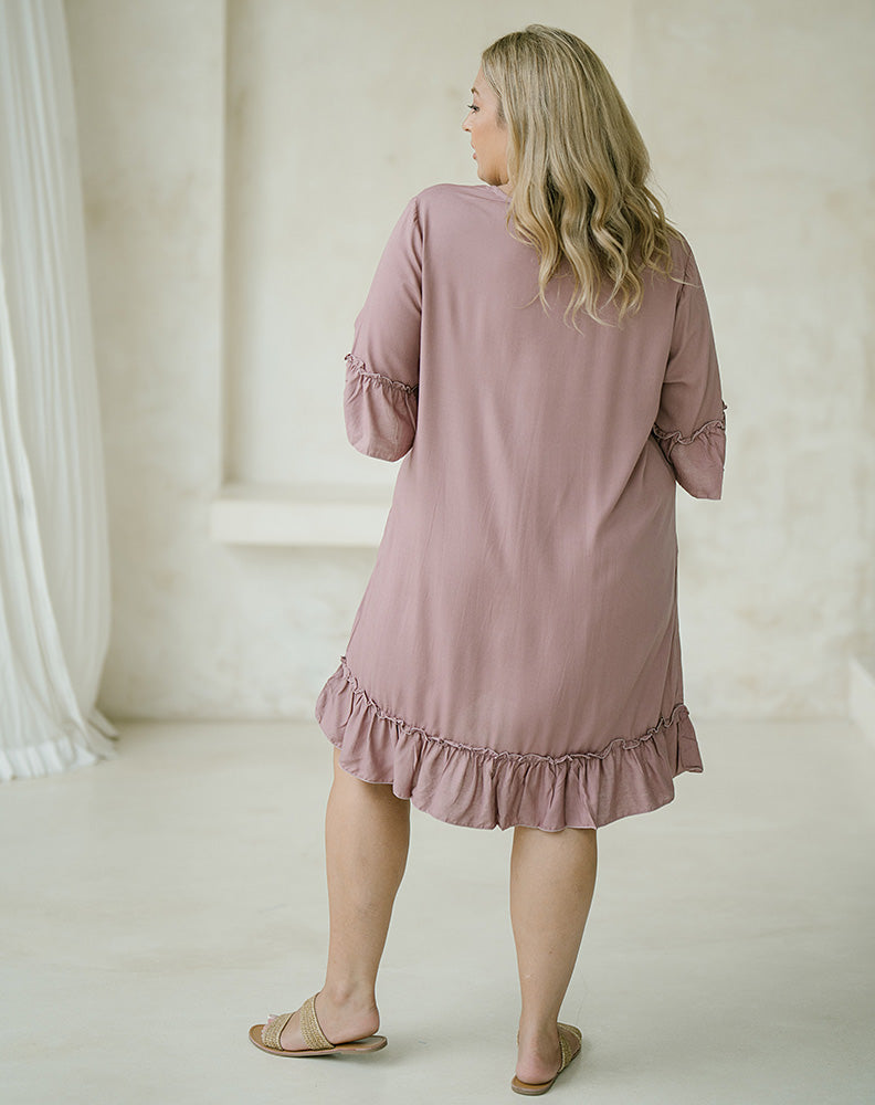 Shift Dress - Blush