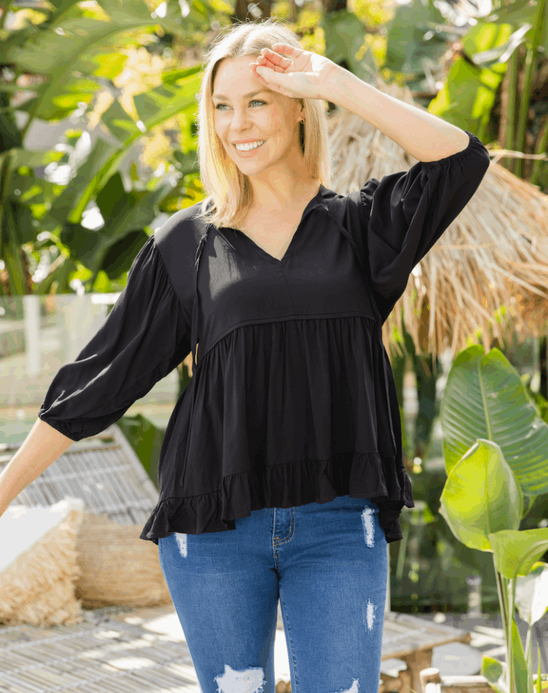 Amelia Top - Black